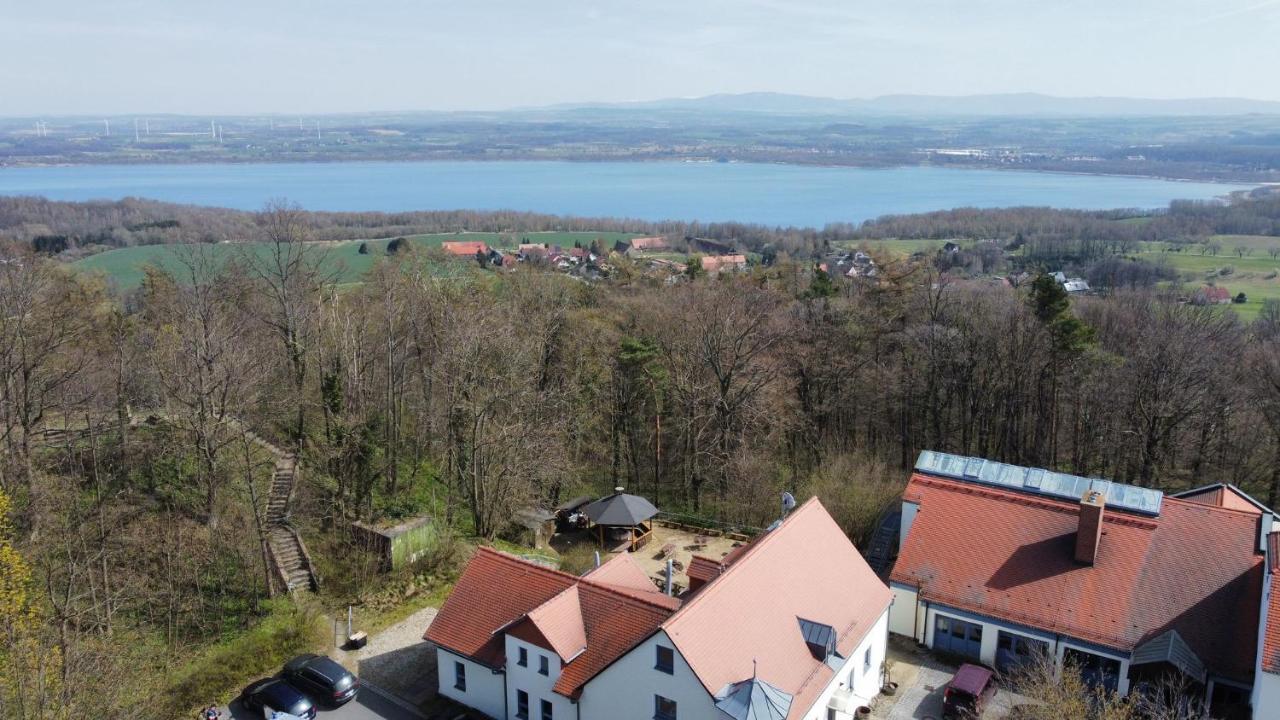 Hotel Kreuzbergbaude Beim Berzdorfer See Mit Wohlfuehl Sauna Markersdorf Eksteriør bilde